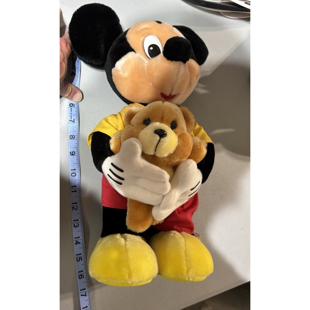 Mickey Mouse Doll Walt Disney World 2nd Annual Teddy Bear‎ Convention Plush Toy
